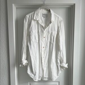 Madewell The Classic White Button-Up Shirt